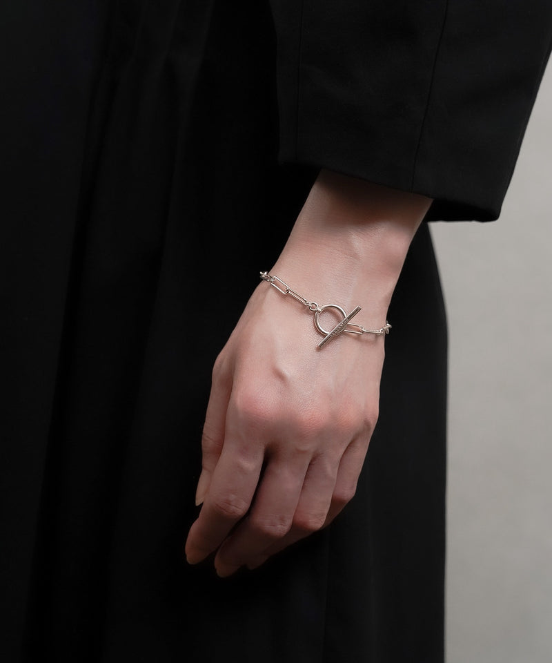 【ISOLATION / アイソレーション】Silver925 Rectangle Chain Bracelet（17cm/19cm) / ISB-0116