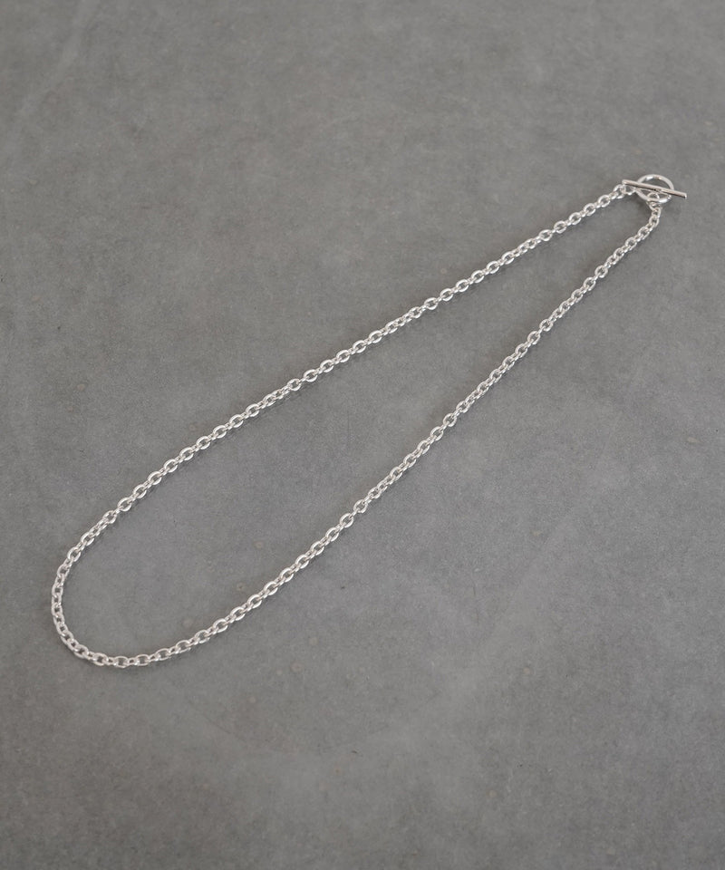 【ISOLATION / アイソレーション】Silver925 Oval Chain Necklace S （40cm、45cm)/ILN-0161