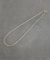 【ISOLATION / アイソレーション】Silver925 Oval Chain Necklace L （50cm）/	ISN-0142