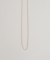 【ISOLATION / アイソレーション】K18 Venetian Chain Necklace（40cm) / ISGN-0101-K18