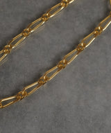 【ISOLATION / アイソレーション】Silver925  Figaro Chain Bracelet (16.5cm) / ILB-0128G