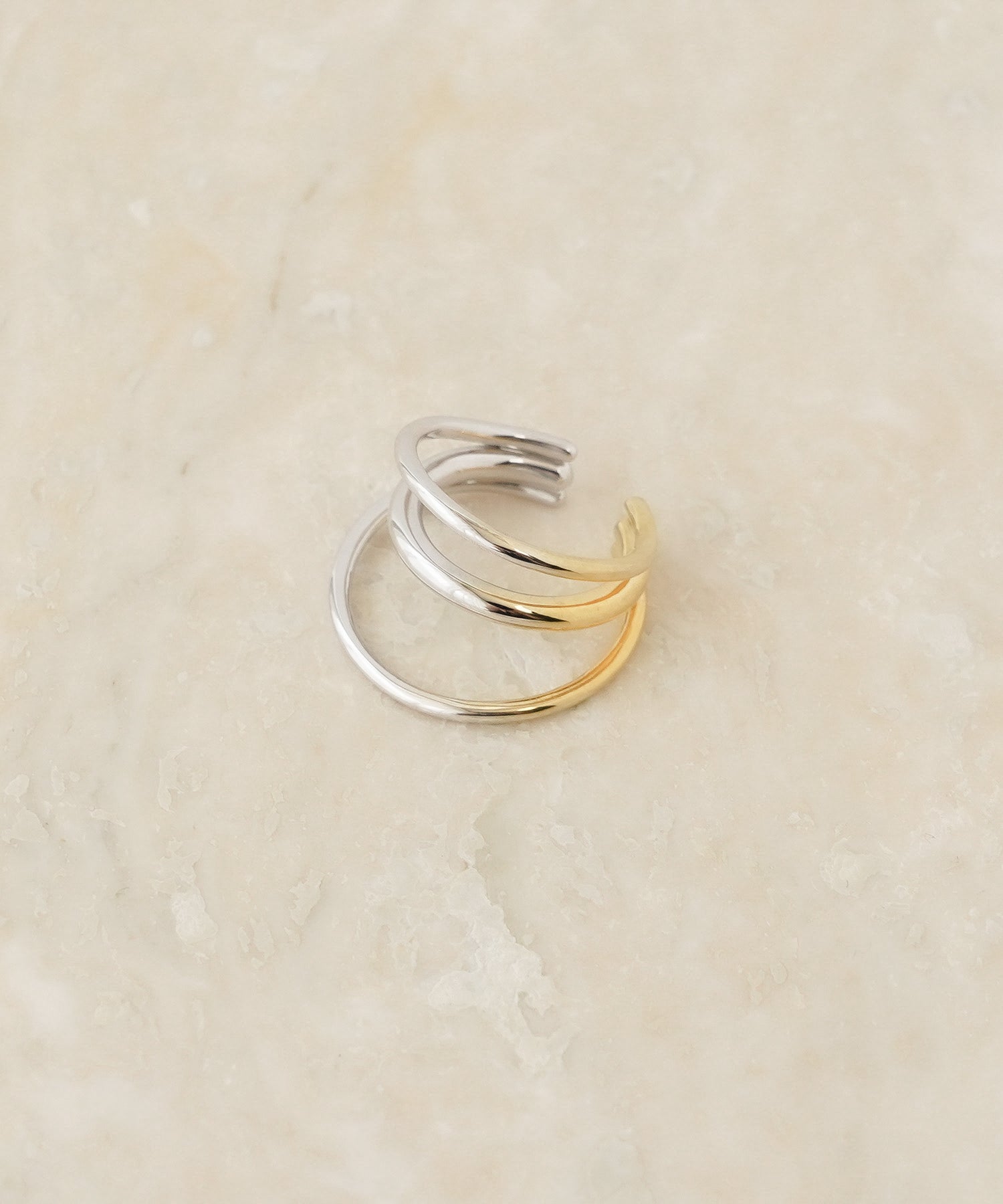 【BYOKA / ビョーカ】M.VORTEX RING/ GRADATION COLLECTION/ リング