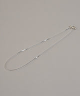 【ISOLATION / アイソレーション】(UNISEX) SV925 Venetian Chain Necklace (60cm)/ ISN-0136