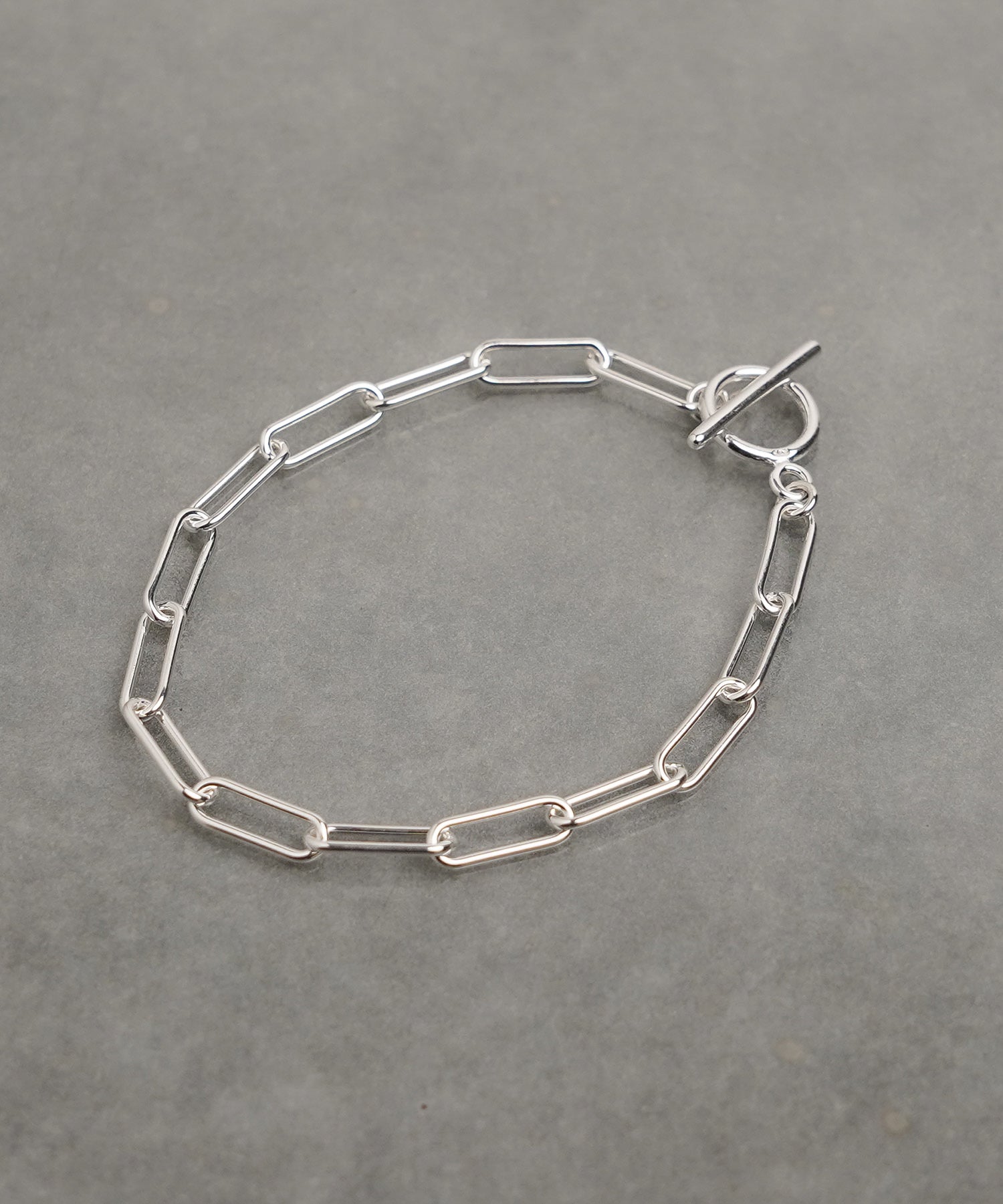 ISOLATION / アイソレーション】Silver925 Rectangle Chain Bracelet ...