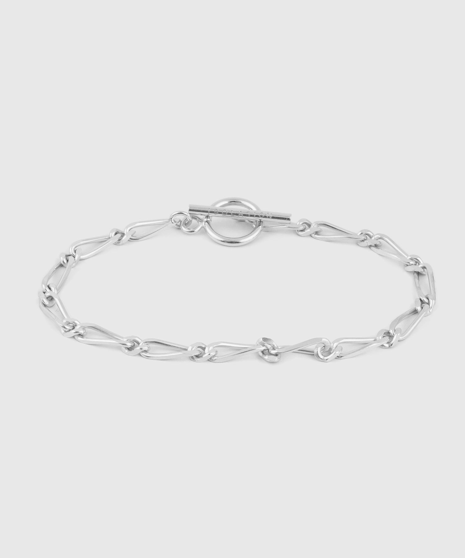 ISOLATION / アイソレーション】Silver925 Figaro Chain Bracelet