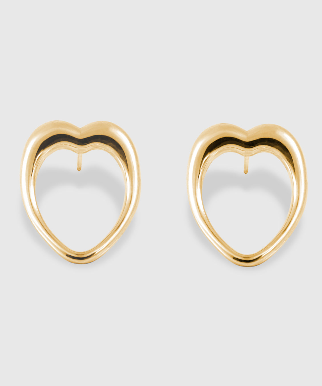 ISOLATION / アイソレーション】Heart Curve Pierce / ISP-0302G-M