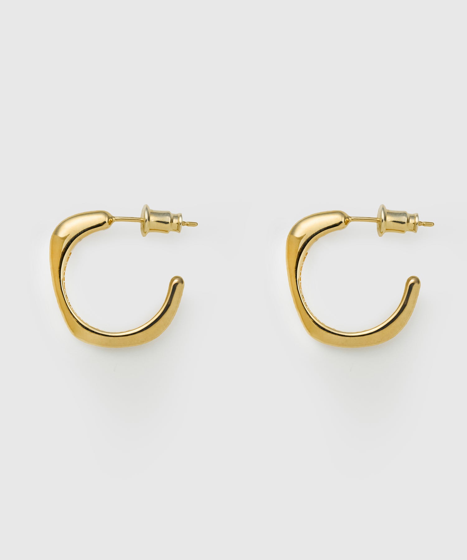 ISOLATION】Sculpture Hoop Pierce/ISP-0307G(GOLD) – ISOLATION JEWELRY