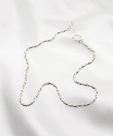 【ISOLATION / アイソレーション】SV925  Twist Chain Necklace (35cm,45cm) / ILN-0102