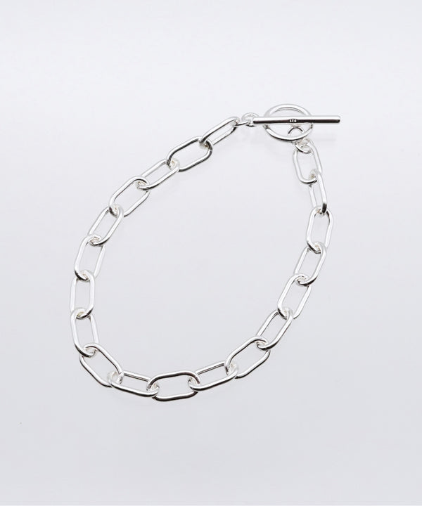 【ISOLATION / アイソレーション】silver925 Oval Chain Bracelet / オーバルチェーンブレスレット