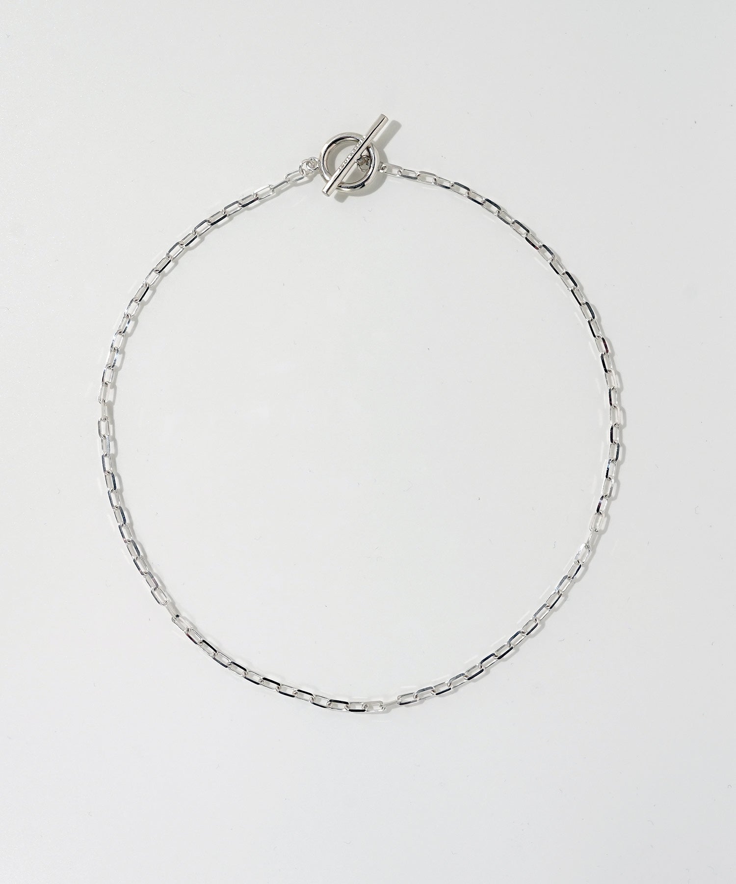 ISOLATION / アイソレーション】SV925 Cut Chain Necklace (40cm