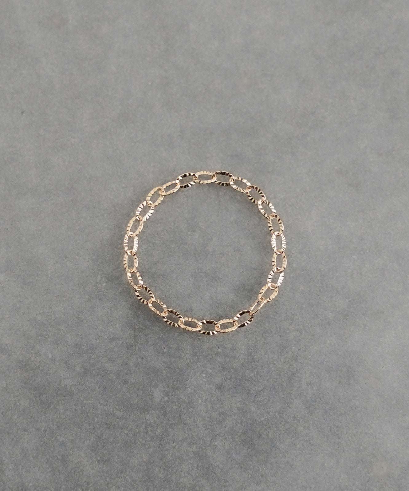 ISOLATION / アイソレーション】K18 Petal chain ring / ペタル
