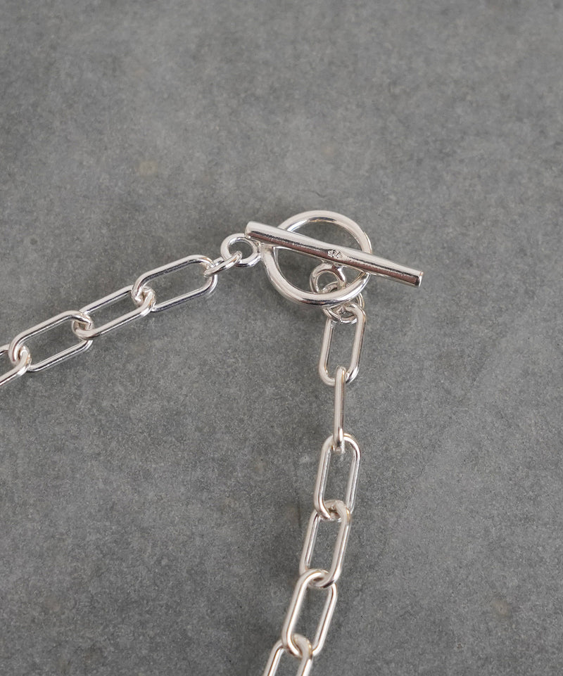 【ISOLATION / アイソレーション】SV925 Oval Chain Bracelet /  ILB-0101