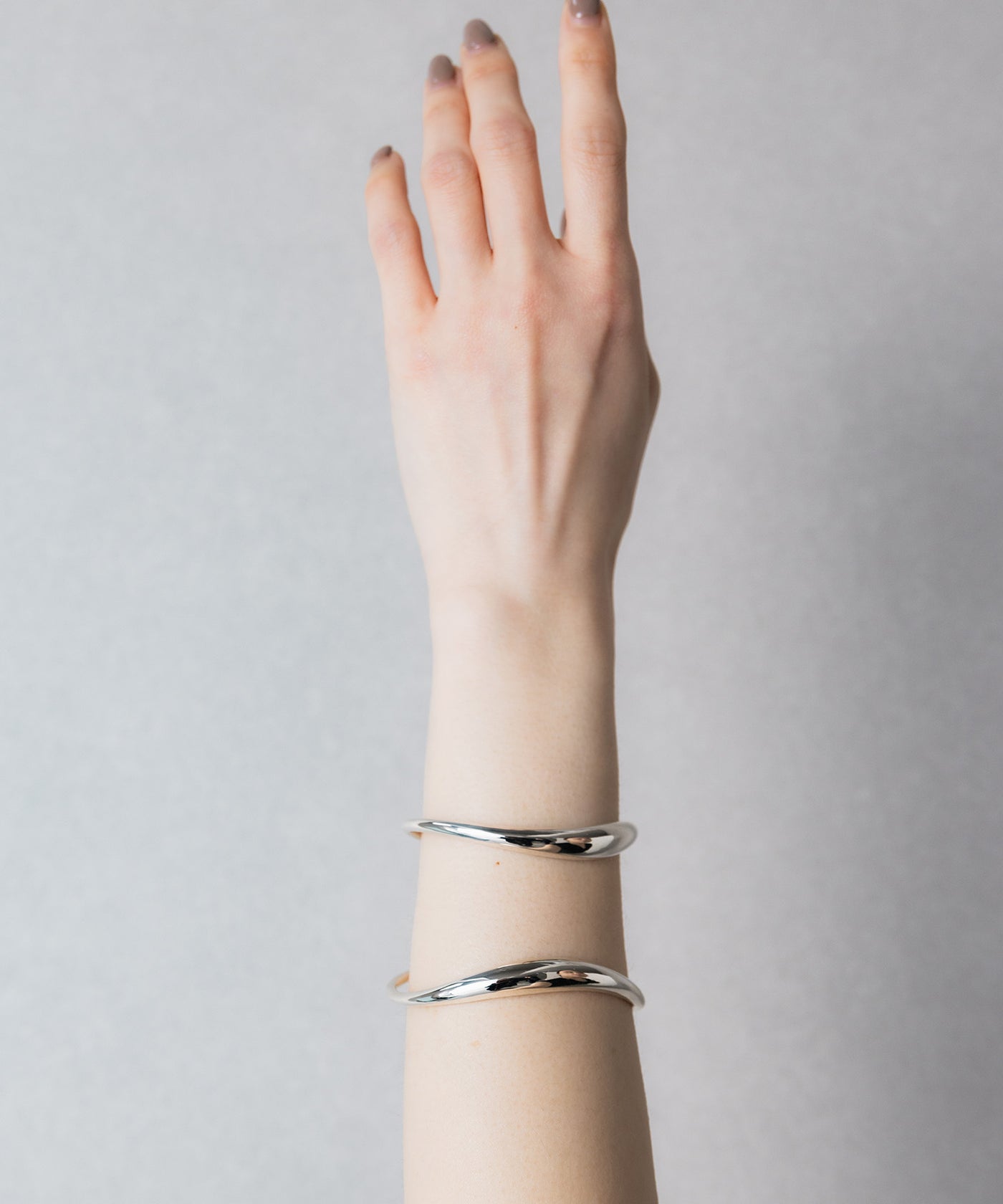 ISOLATION 】Bold Curve Bangle /ISB-0302(SILVER) – ISOLATION JEWELRY