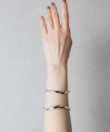 【ISOLATION / アイソレーション】Bold Curve Bangle /ISB-0302(SILVER)