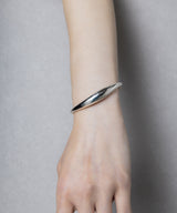 【ISOLATION / アイソレーション】Bold Curve Bangle /ISB-0302G(GOLD)