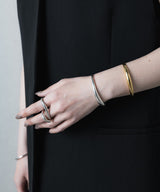 【ISOLATION / アイソレーション】Bold Curve Bangle /ISB-0302(SILVER)