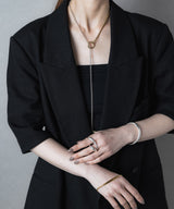 【ISOLATION / アイソレーション】Curve Double Finger Ring / ISR-0213