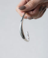 【ISOLATION / アイソレーション】Bold Curve Bangle /ISB-0302(SILVER)