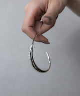 【ISOLATION / アイソレーション】Bold Curve Bangle /ISB-0302(SILVER)