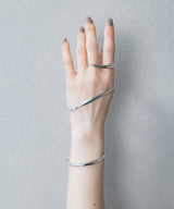 【ISOLATION / アイソレーション】Curve Double Finger Ring / ISR-0213