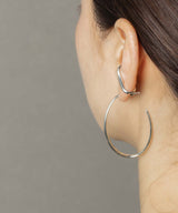 【ISOLATION / アイソレーション】Minimal Curve Hoop/ISP-0308(SILVER)