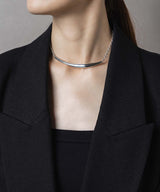 【ISOLATION / アイソレーション】Bold Curve Choker /ISC-0301(SILVER)