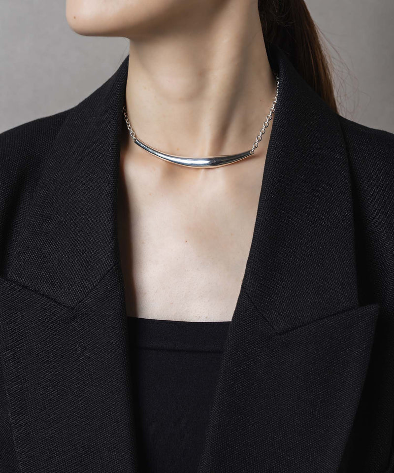 【ISOLATION / アイソレーション】Bold Curve Choker /ISC-0301(SILVER)