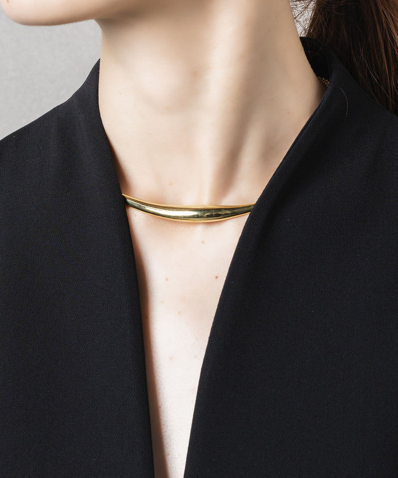 【ISOLATION / アイソレーション】Curve Choker(38cm)(40cm)(43cm) /ISC-0302G(GOLD)
