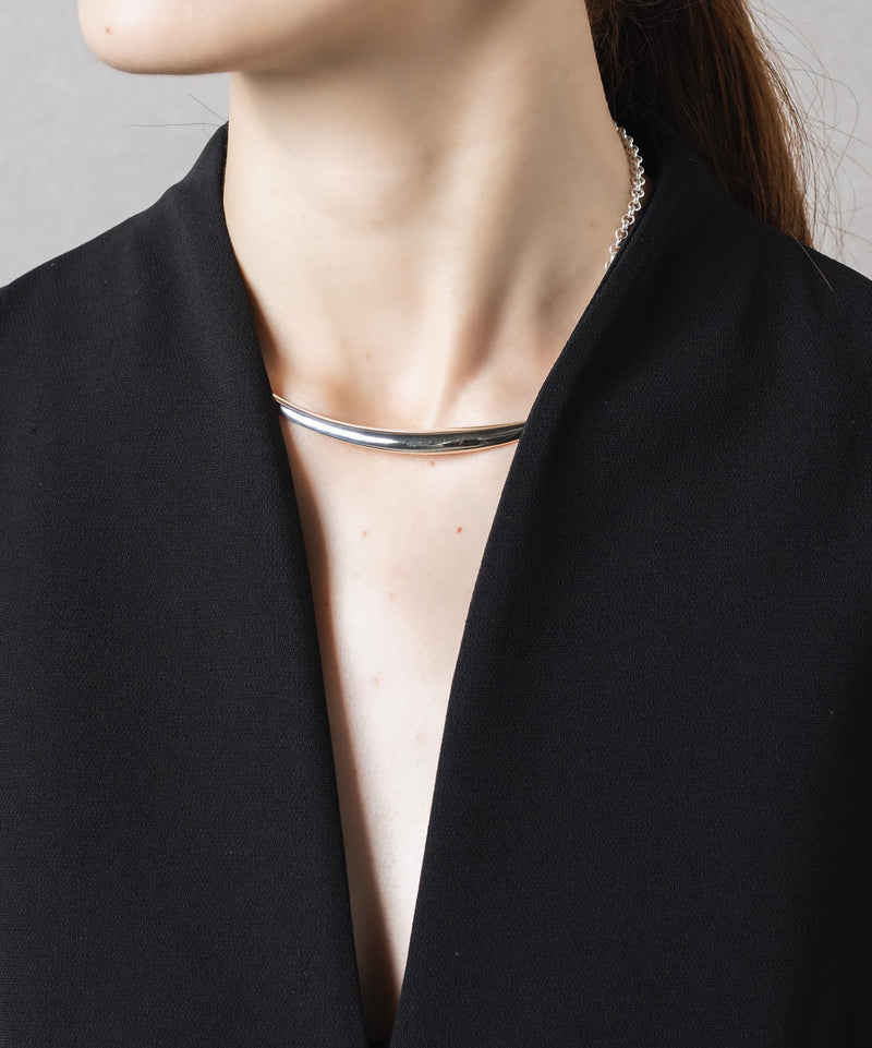 【ISOLATION / アイソレーション】Curve Choker /ISC-0302(SILVER)