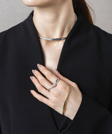 【ISOLATION / アイソレーション】Bold Curve Choker /ISC-0301(SILVER)