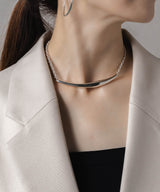 【ISOLATION / アイソレーション】Bold Curve Choker /ISC-0301(SILVER)