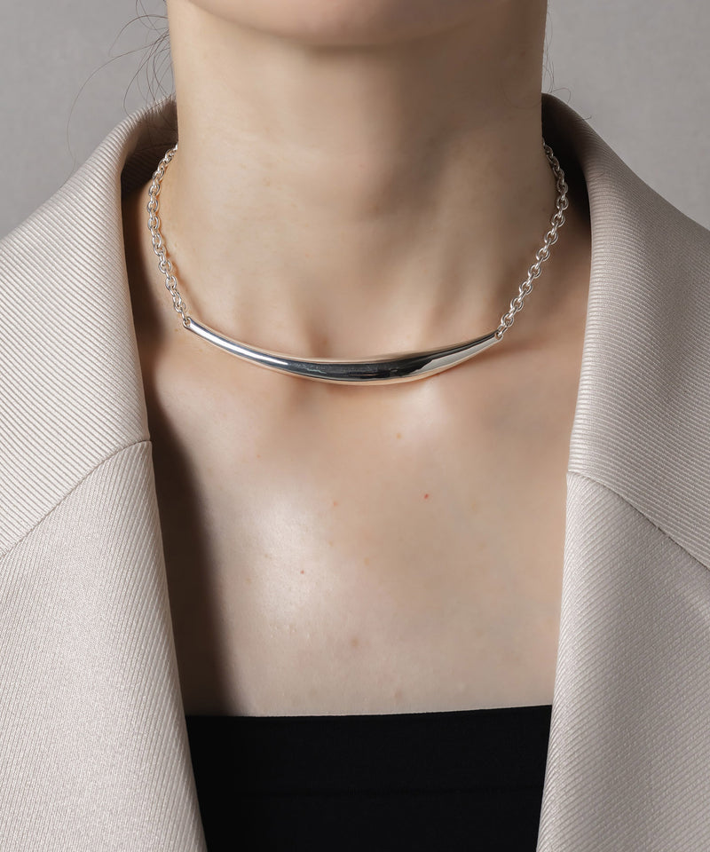 【ISOLATION / アイソレーション】Bold Curve Choker /ISC-0301(SILVER)