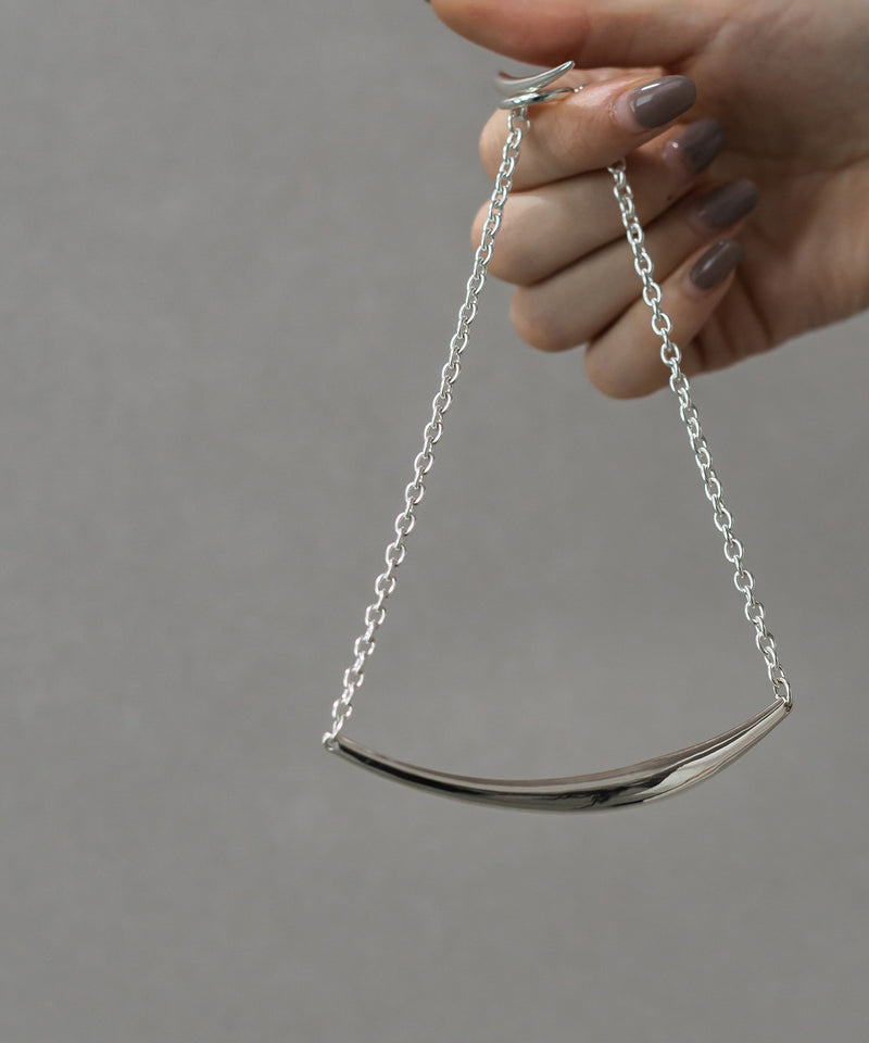 【ISOLATION / アイソレーション】Bold Curve Choker /ISC-0301(SILVER)