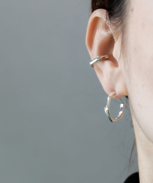 【ISOLATION / アイソレーション】Silver925 Organic Hoop Pierce / ISP-0301