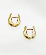 【ANNIKA INEZ / アニカイネズ】MINI AMPLE HINGE HOOPS / ピアス /14k gold filled