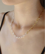 【Lemme./レム】シルバー925 / Oval Chain Necklace/チェーンネックレス