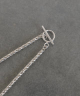 【ISOLATION / アイソレーション】Silver925 Spiral Chain Necklace (40cm.45cm)/ ILN-0160