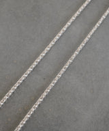 【ISOLATION / アイソレーション】Silver925 Spiral Chain Bracelet（17cm）/ ILB-0130