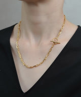 【ISOLATION / アイソレーション】silver925 Anchor Chain Necklace (K18gp) (40cm/45cm) / ISN-0140G
