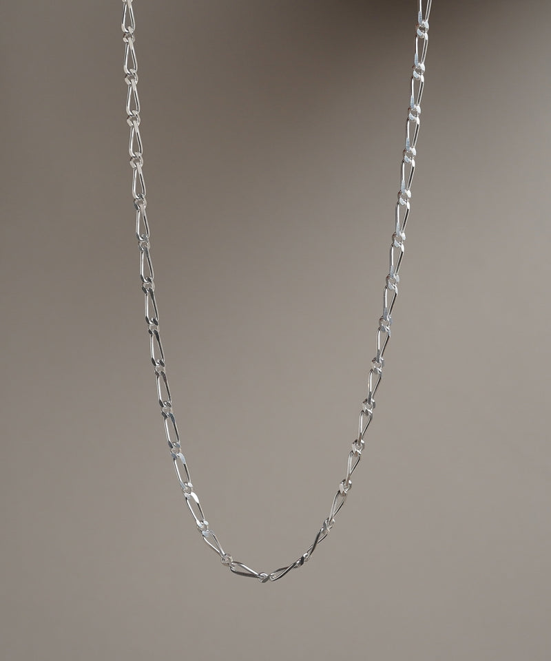 【ISOLATION / アイソレーション】Silver925 Figaro Chain Necklace  (45cm) / 	ISN-0141