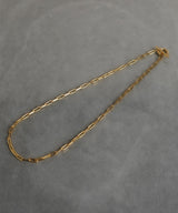 【ISOLATION / アイソレーション】silver925 Classic Chain Necklace (K18gp) (50cm) / ISN-138G