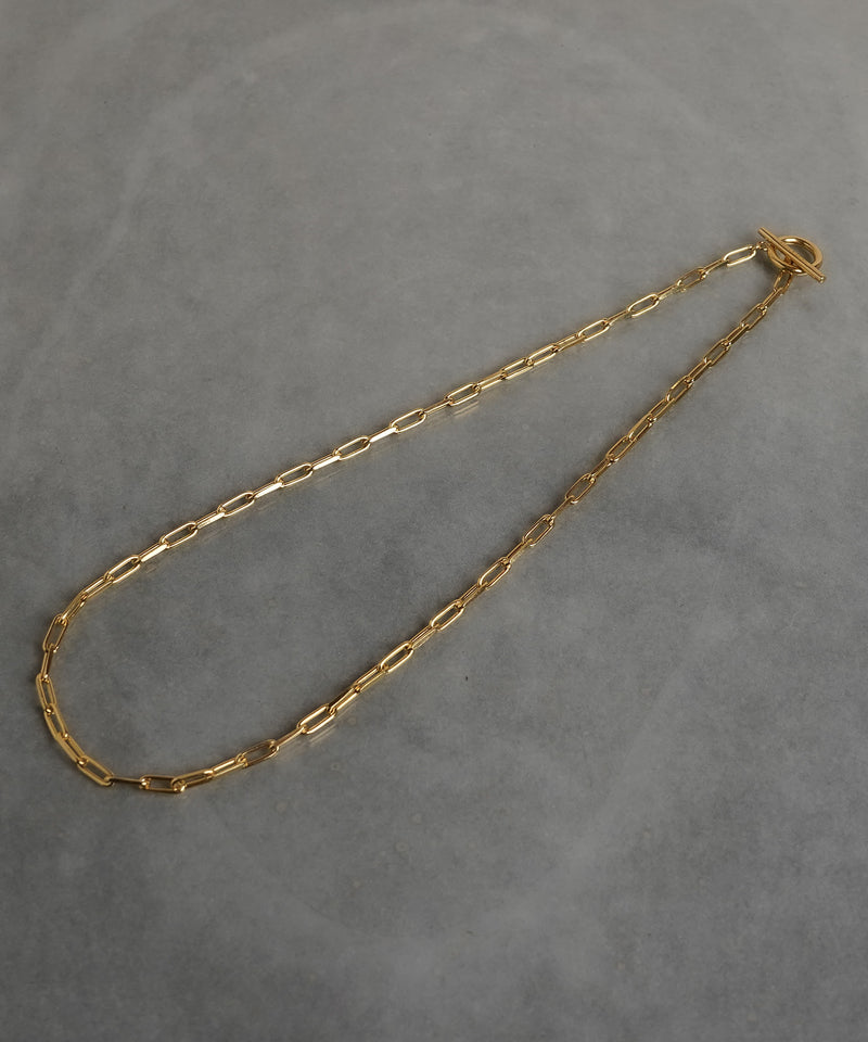 【ISOLATION / アイソレーション】silver925 Classic Chain Necklace (K18gp) (50cm) / ISN-138G