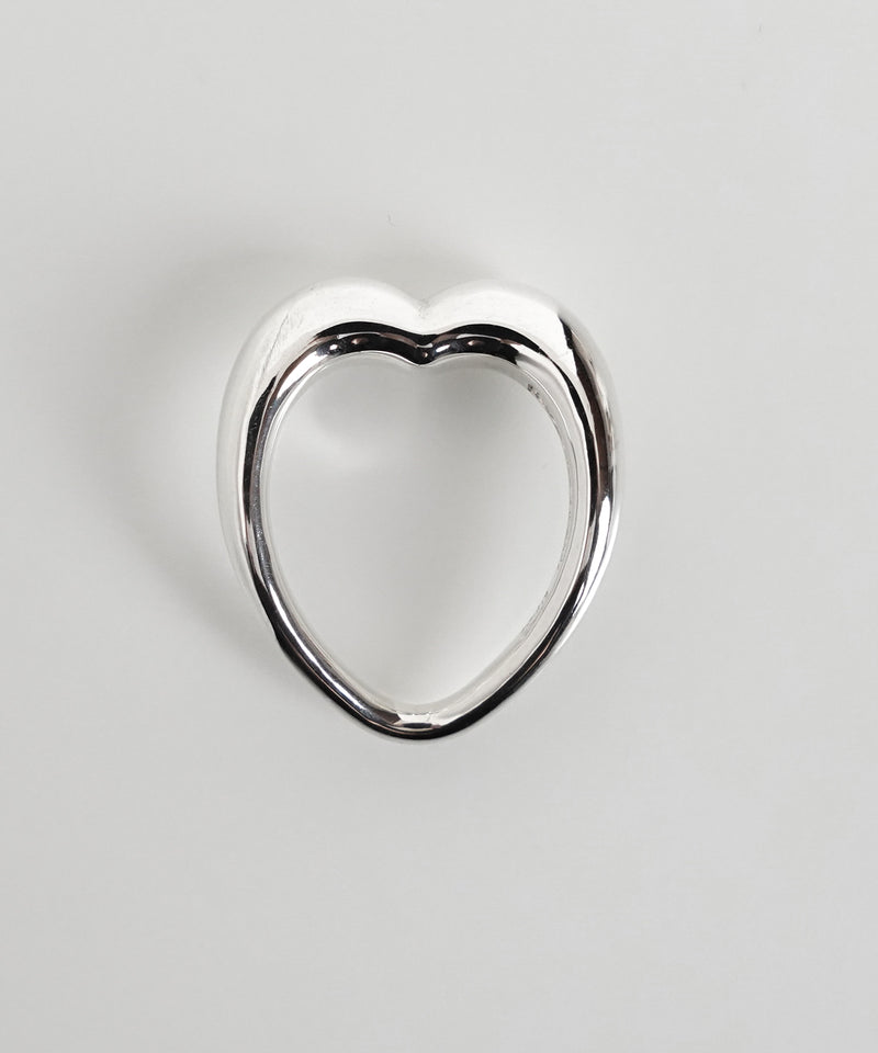 予約販売【ISOLATION / アイソレーション】Heart Curve Ring / ISR-0203
