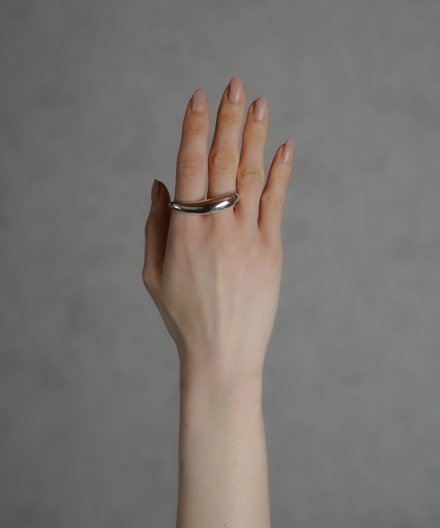 ISOLATION / アイソレーション】Curve Double Finger Ring / ISR-0212