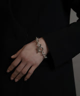 予約販売【ISOLATION / アイソレーション】Oval Chain Bracelet / ISB-0112-M