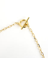 【ISOLATION / アイソレーション】SV925 Cut Chain Necklace (60cm) / ISN-0106G