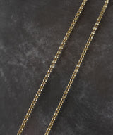 【ISOLATION / アイソレーション】SV925 Multi Chain Necklace (63cm) / ILN-0138G (GOLD)
