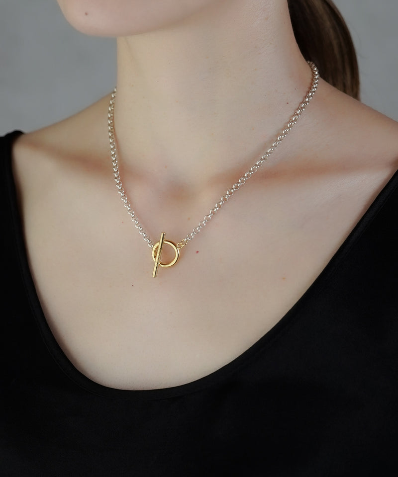 【ISOLATION / アイソレーション】SV925 Multi Joint Necklace (40cm) / ISN-0129