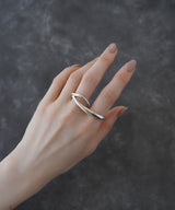 ISR-0215 / Two Forms Double Finger Ring
