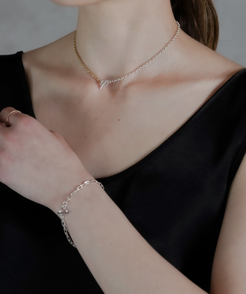 【ISOLATION / アイソレーション】〈UNISEX〉silver925 Triple Chain Necklace / シルバー925 トリプルチェーンネックレス
